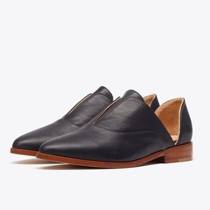 Nisolo Black Emma d'Orsay Oxford - Size 9